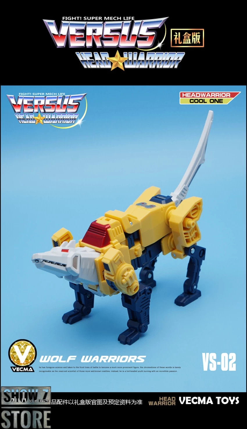 MechFansToys Headmasters Gift Sets Of 7 (VS-01/02/03/04/05/06/07 Chromedome/Weirdwolf/Hardhead/Mindwipe/Skullcrusher/Highbrow/Brainstorm) - Image 14