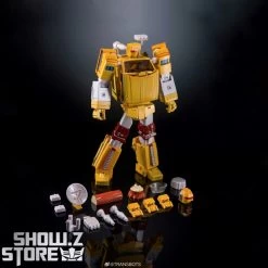 XTransbots MX-8Y Aegis Trailbreaker Yellow Diamond Version