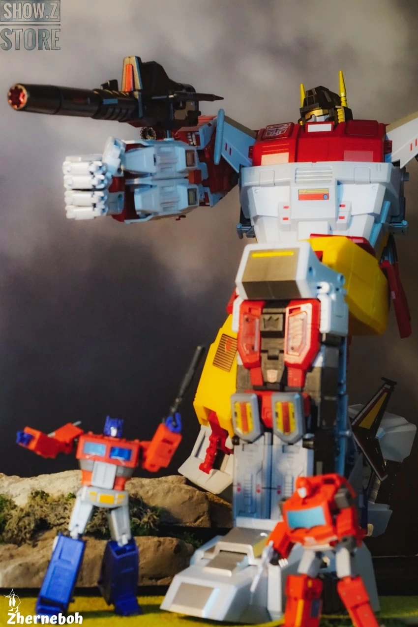 Zeta Toys ZB-06 Superitron Superion Metallic Full Paint Version Set Of 6 - Image 4