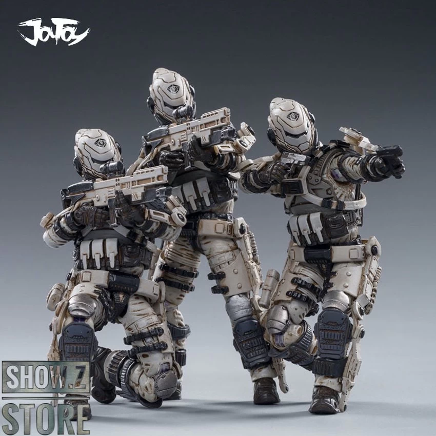 JoyToy Source 1/18 War Stars Free Truism 22nd Legion White Viper Squad & Betty Set Of 4 - Image 5