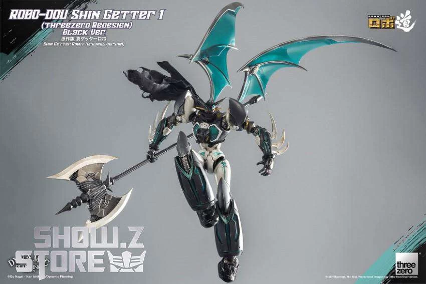 Threezero Shin Getter Robot Shin Getter 1 Black Version - Image 8