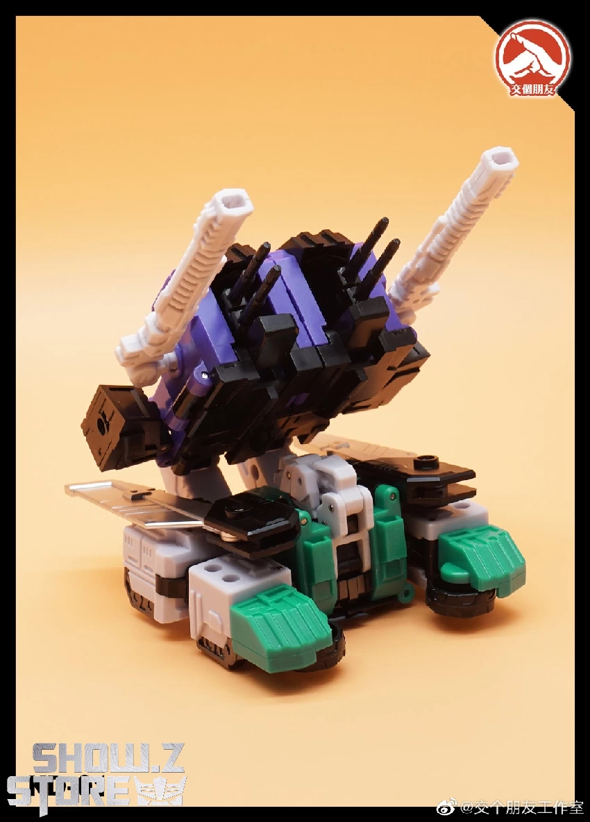 Make Friends Studio KD-01 Six-faced Mechanical Beast Sixshot - Image 2
