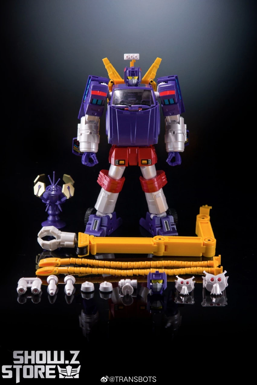 XTransbots MX-9B Paean Hoist Diamond Blue Version - Image 19