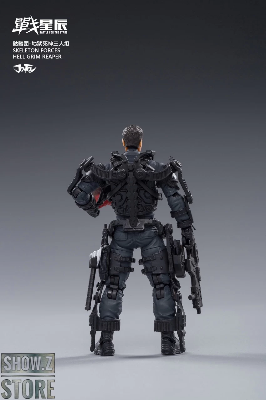 JoyToy Source 1/18 Hardcore Coldplay Skeleton Forces Hell Grim Reaper & Selena Set Of 4 - Image 20