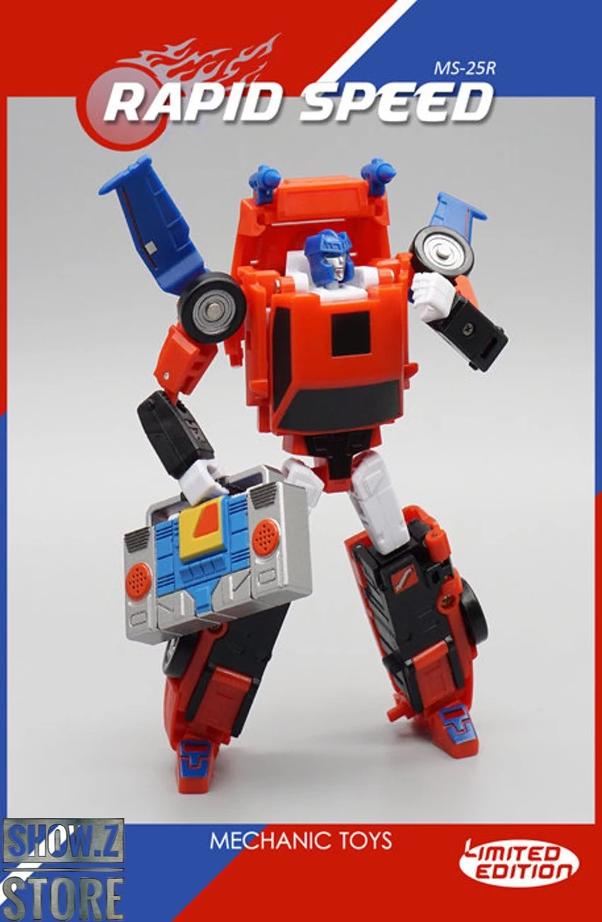 MechFansToys Mech Soul MS-25R Rapid Speed Road Rage Limited Edition - Image 13