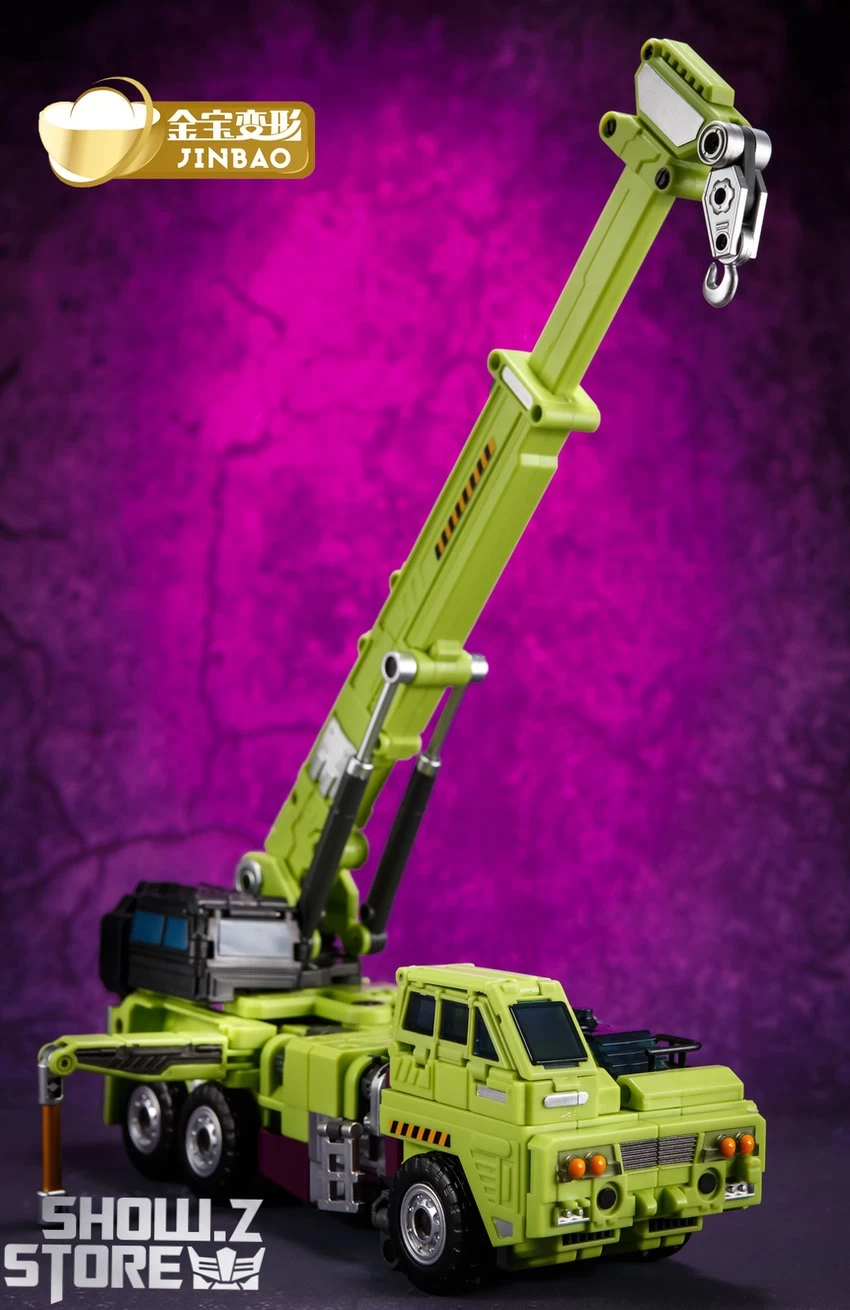 Jinbao DF03 Builder.D Devastator Green Version Set Of 6 Oversized Version - Image 13