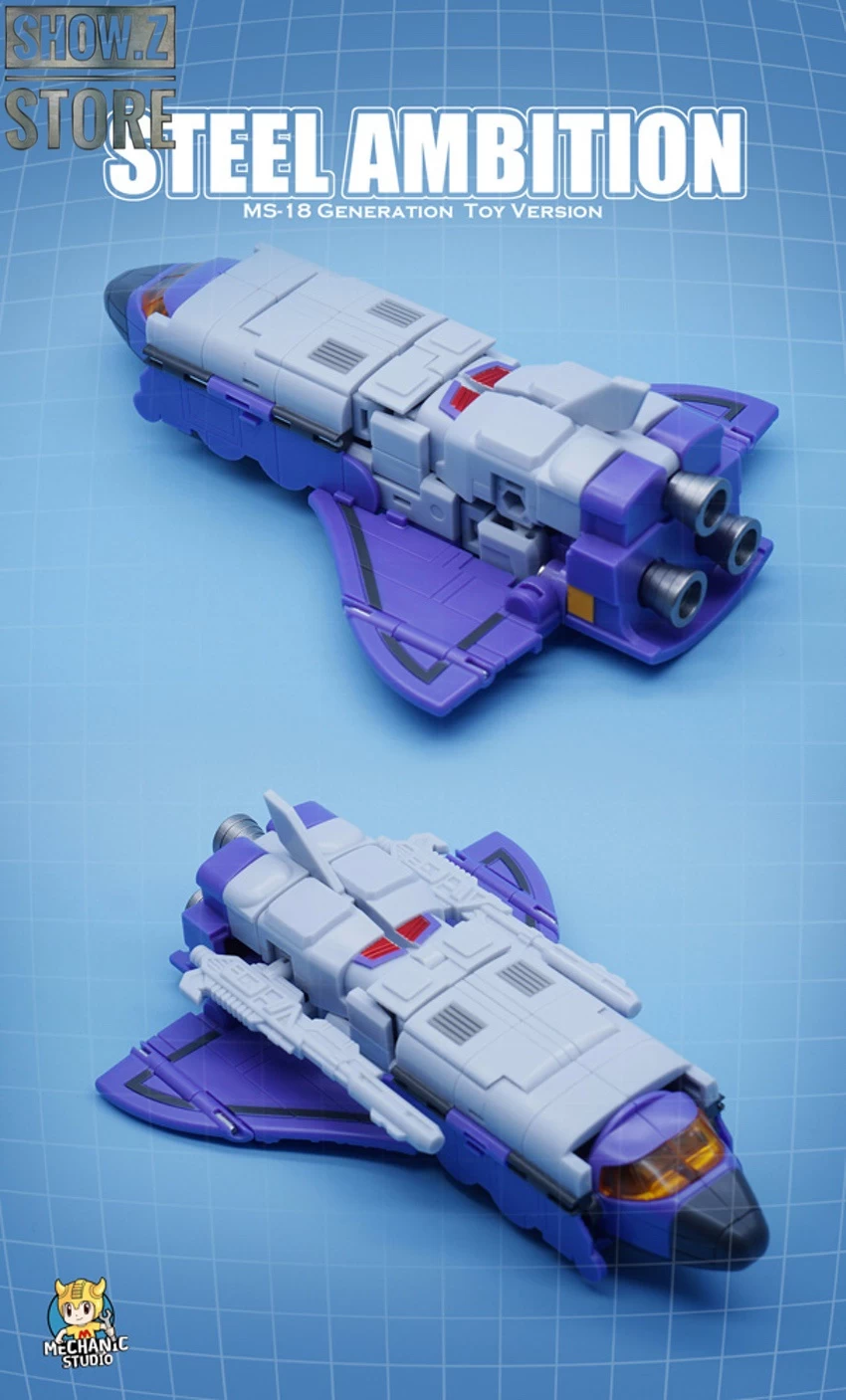 MechFansToys MS-18 Steel Ambition Astrotrain Generation Toy Version - Image 10