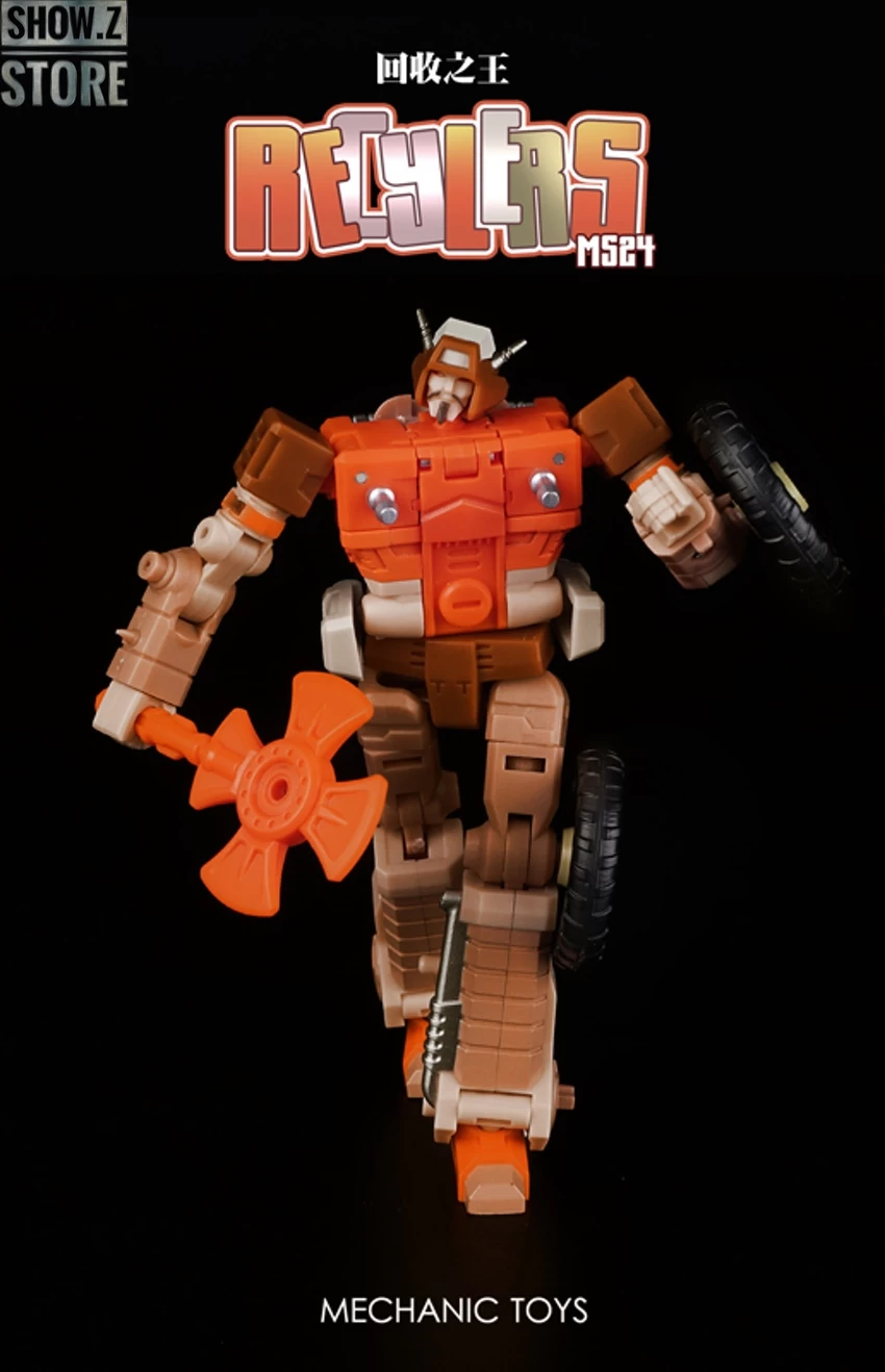 MechFansToys Mechanic Studio MS-24 Garbage Man Wreck-Gar - Image 9