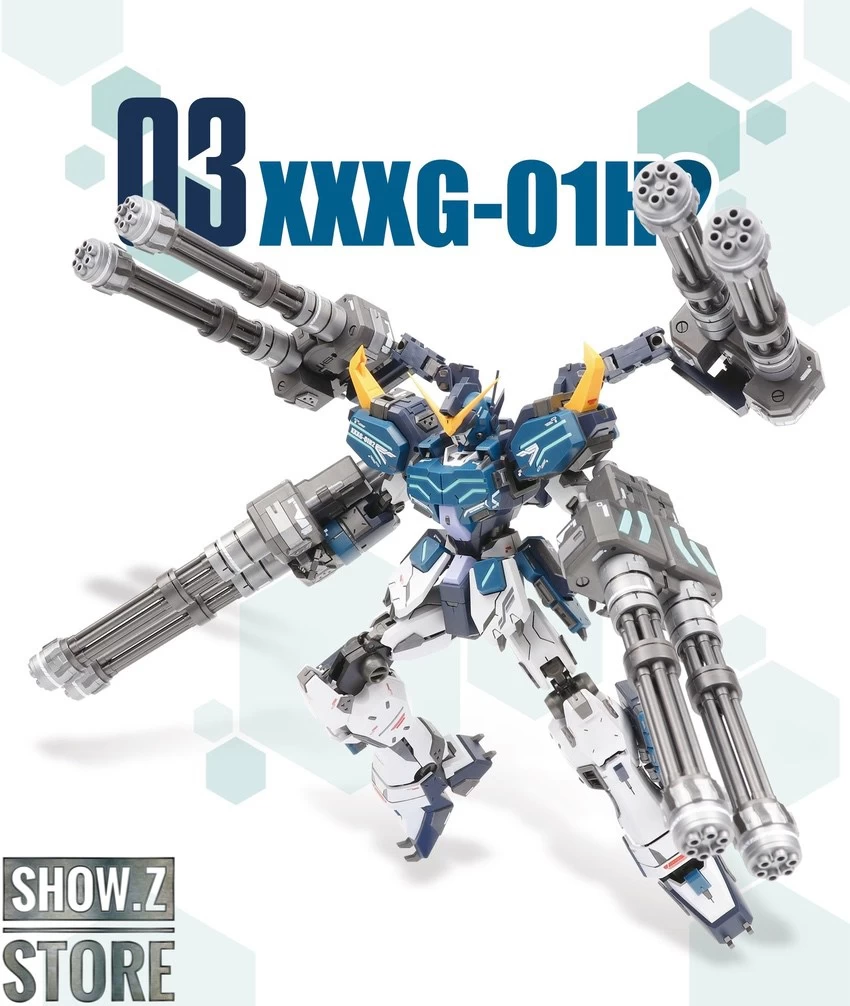 SuperNova Model MG 1/100 XXXG-01H2 Heavyarms Custom W/ Igel Unit EW Version Model Kit - Image 7