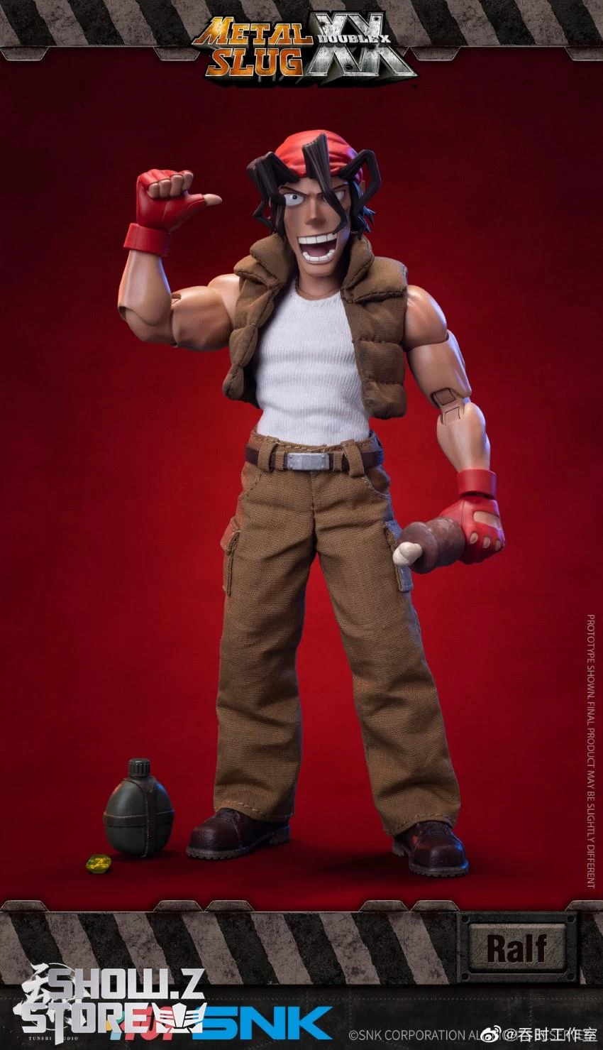 Tunshi Studio 1/12 SNK Licensed Metal Slug 3 Ralf - Image 3